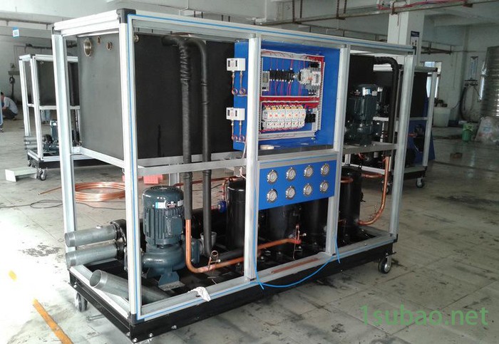 生产销售60HP（60匹）水冷式冷冻机 型号：CBE-186WLC图2