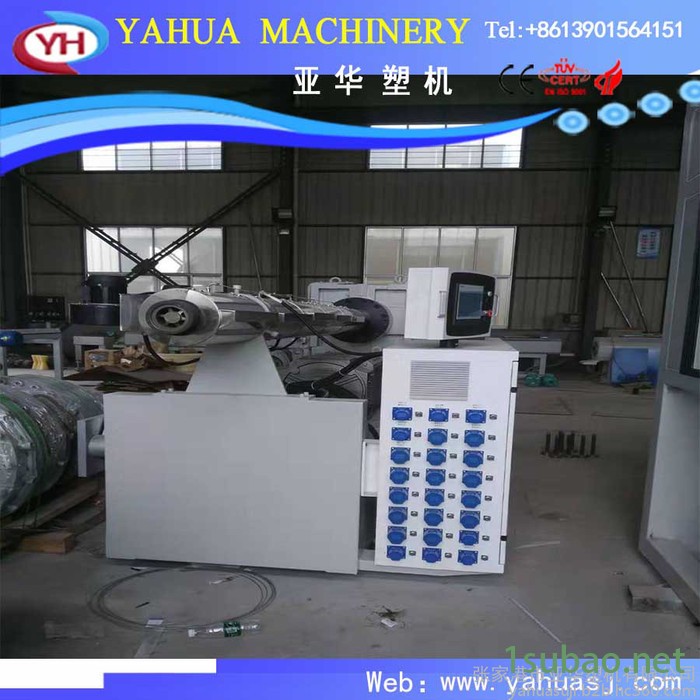 单螺杆塑料挤出机 专业生产pvc管材挤出生产线塑料管材挤出生产线图5