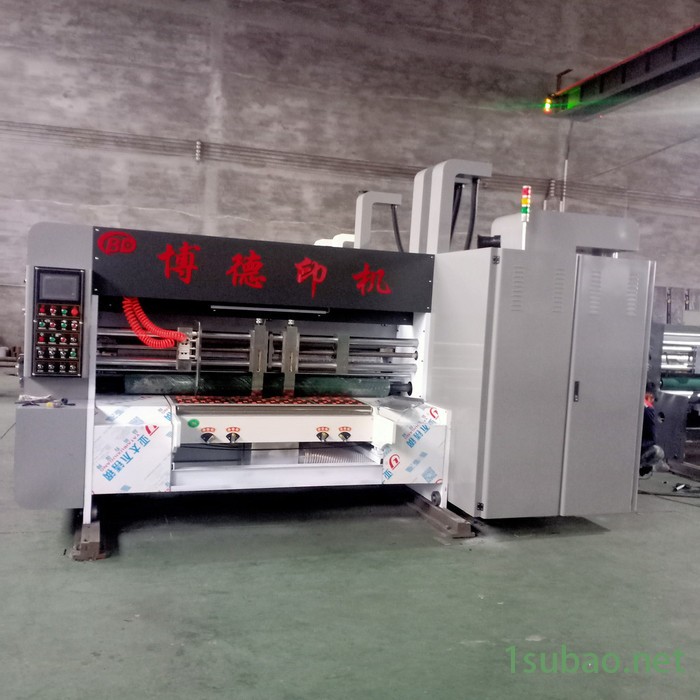 纸箱设备水墨印刷机单双三四色开槽模切机纸板纸箱开槽机 水墨印刷机 包装机械 纸箱纸板印刷图2