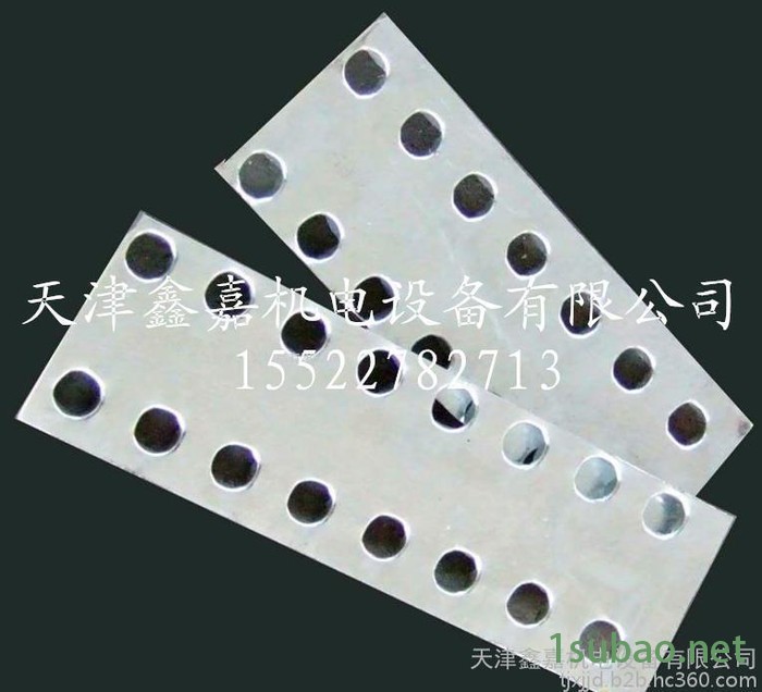 天津鑫嘉机电设备有限公司钢带箱生产设备 公母扣双排孔打扣机 插扣箱舌型扣 木包装机械图6