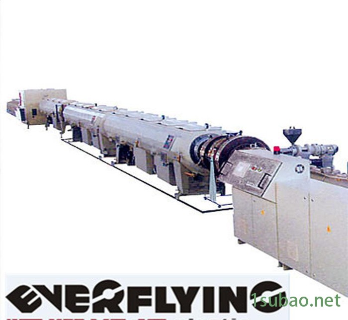 新型双螺杆锥形挤出机   自动化PVC管材生产线图2