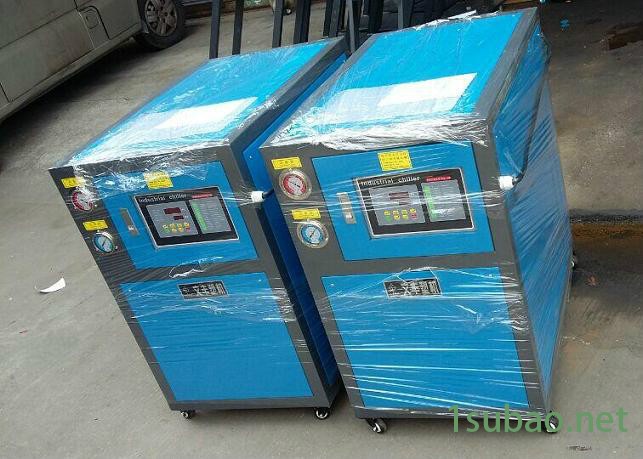 关注广西冷水机厂家，8P水冷式塑料模具降温用冷水机，佛山冷冻机一件代批图4
