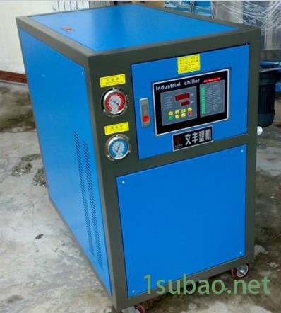 关注广西冷水机厂家，8P水冷式塑料模具降温用冷水机，佛山冷冻机一件代批图2
