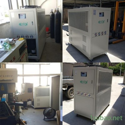 供应冷冻水循环机 风冷式冷水机，28KW制冷量冷却机，苏州风冷式冷冻机厂家