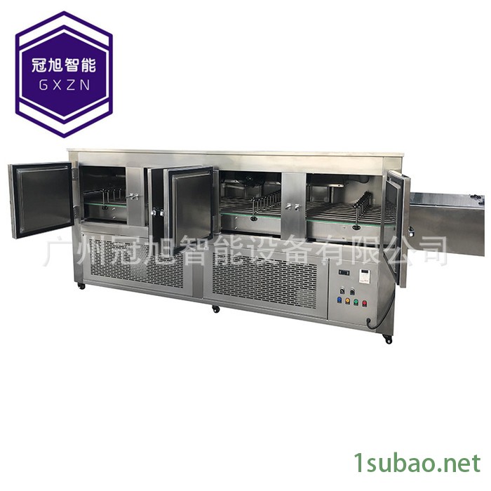 冠旭智能隧道式口红冷冻机 口红冷冻平台 化妆品低温制冷设备 膏体冷冻机图2
