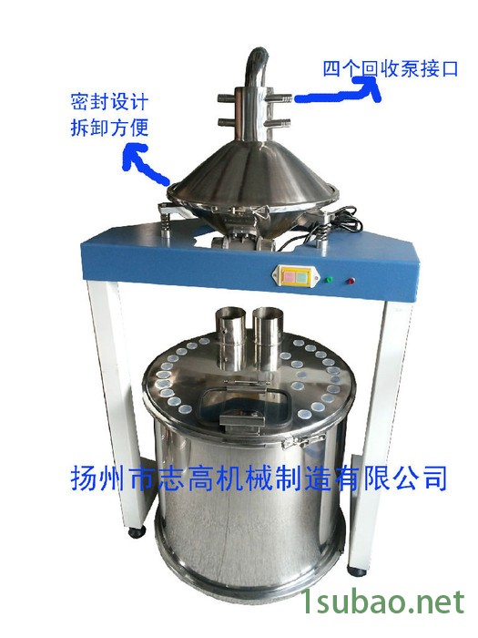 粉末涂料自动筛粉机 回收振动筛  塑粉自动回收筛 喷房自动回收筛图2