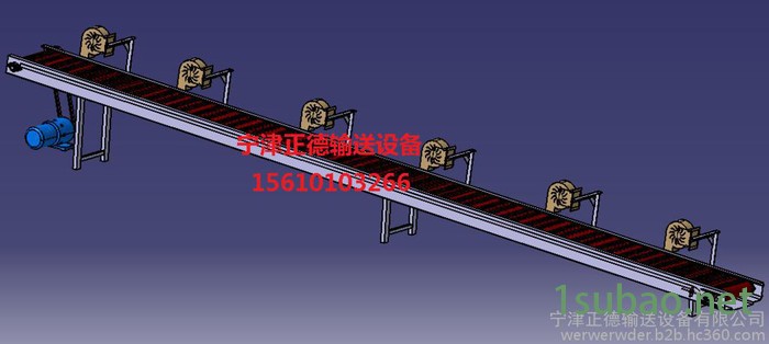 生产厂家正德输送设备供应直销网带输送机，网带提升机，网带转弯机，烘干机网带，冷冻机网带，输送网带，可根据客户需要设计定制图5