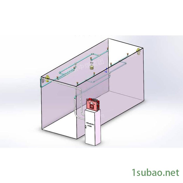 中煤 ZFM6/10 矿用区域自动喷粉灭火装置定制 ZFM6/10矿用区域自动喷粉灭火装置厂家图2