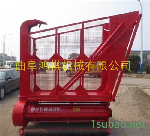 全自动玉米秸秆回收机 鸿祺秸秆回收机 牵引式秸秆回收机图2