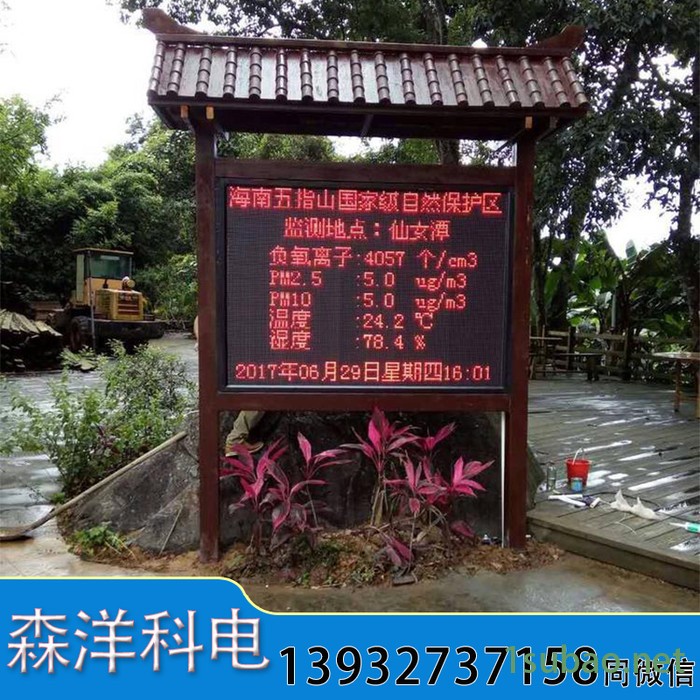 SY-FO 负氧离子自动检测系统 风景区负离子监测装置 负氧离子监测装置图2