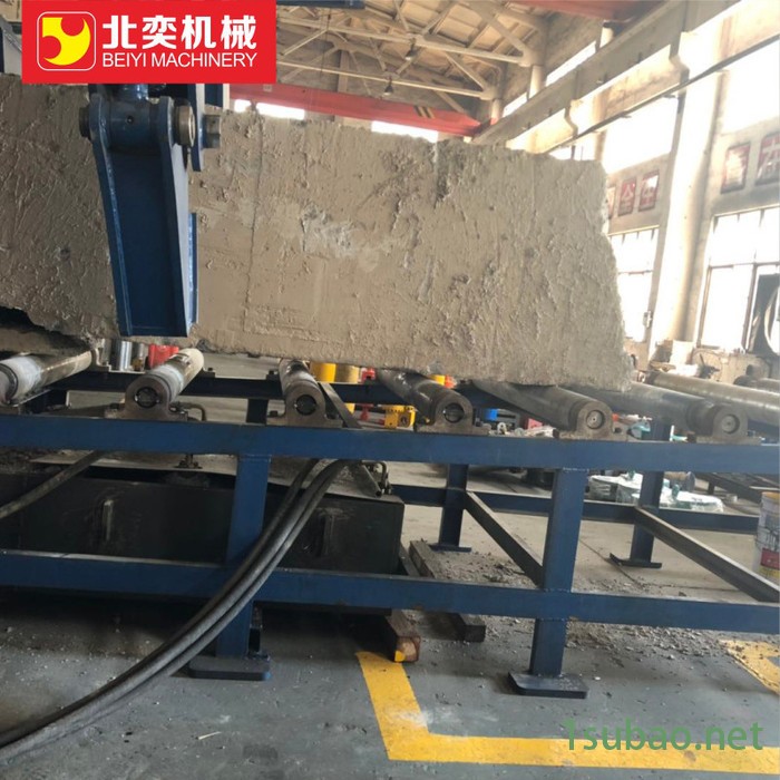 北奕BY 全自动支撑梁粉碎机取出支撑梁钢筋以及建筑废破碎混泥土支撑梁全自动混凝土粉碎机图3