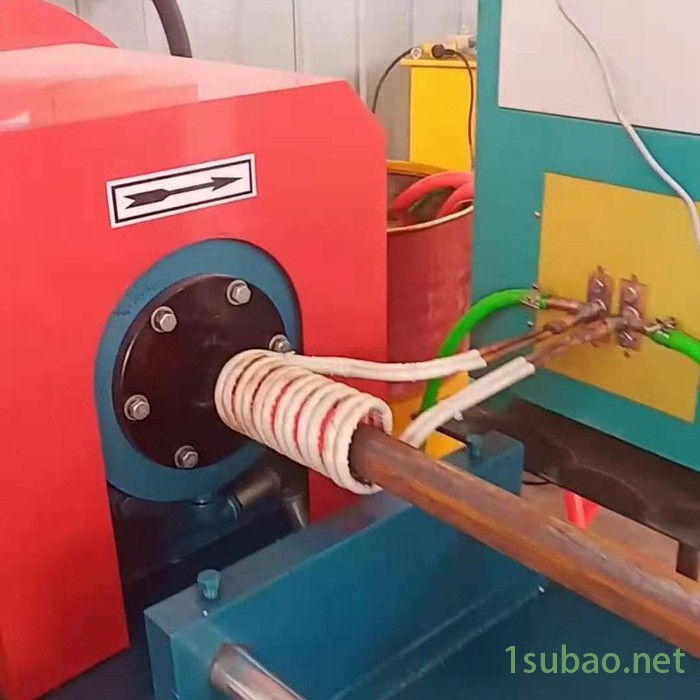 帝鑫科技DX－50KW IGBT中频感应加热设备自动上下料进出料装置加热线圈高频电源柜缩尖设备图3