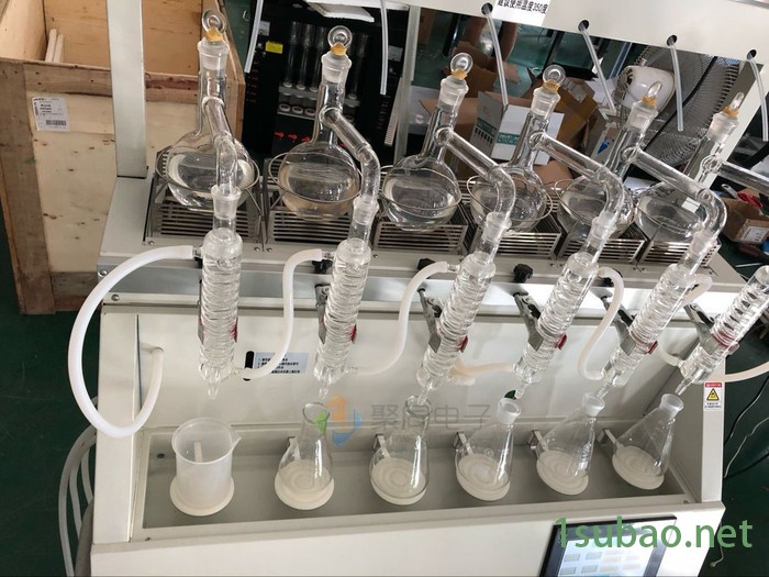 安徽聚同二氧化硫萃取蒸馏装置JTZL-6 全自动一体化蒸馏仪厂家图2