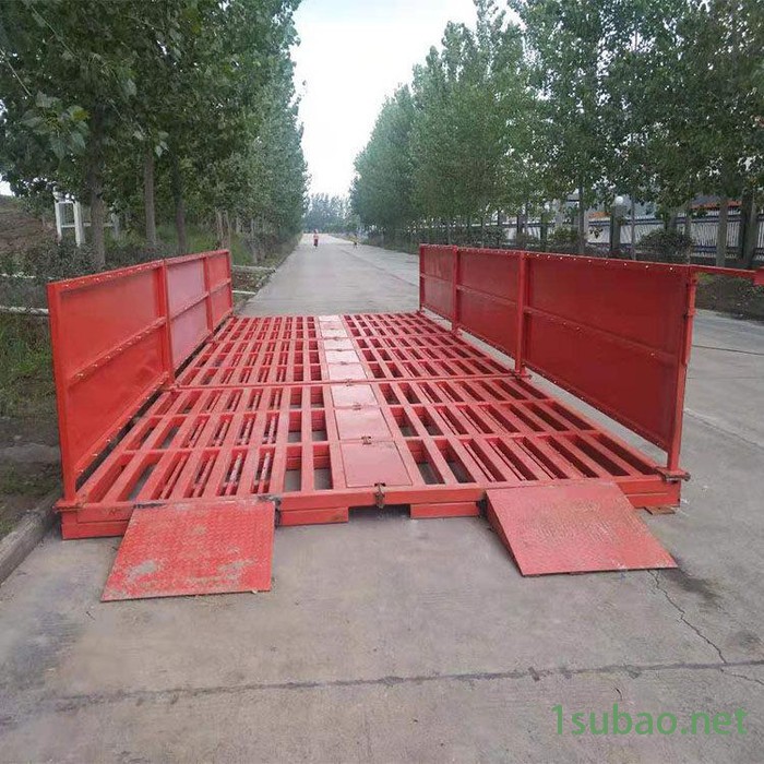 正鑫ZX-200T简易洗轮机  建筑工地全自动洗轮机 工程车冲洗装置洗车台图3