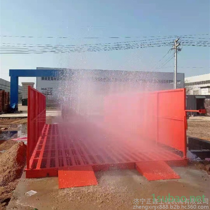 正鑫ZX-200T简易洗轮机  建筑工地全自动洗轮机 工程车冲洗装置洗车台图5