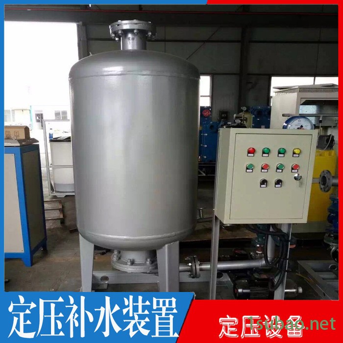 山东德铭暖通 定压补水真空脱气机组 囊式落地膨胀水箱装置  自动气压给水设备 定压补水真空脱气机组 单罐双泵型自动补水图2