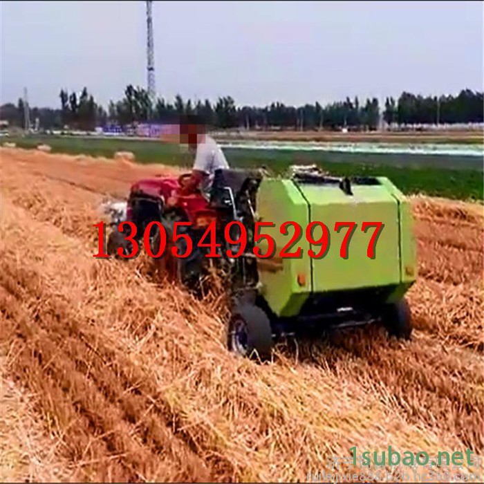 供应 小型打捆机 曲阜瑞雷自动捡拾捆机自动捡拾麦秆回收打捆机 畜牧图6