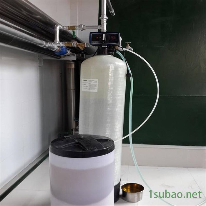 流量型全自动软化水设备湖北 空气能全自动软水器 锅炉软化水装置图7