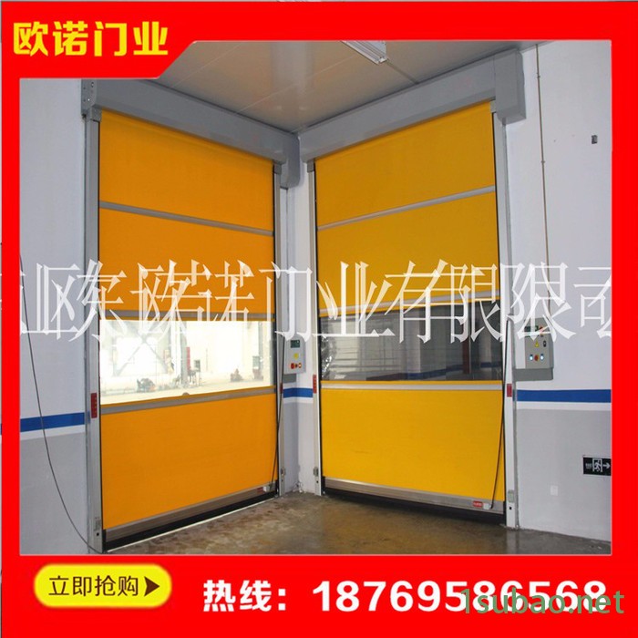 供应 快速卷帘门雷达感应式快速软帘门 自动感应人车装置图3