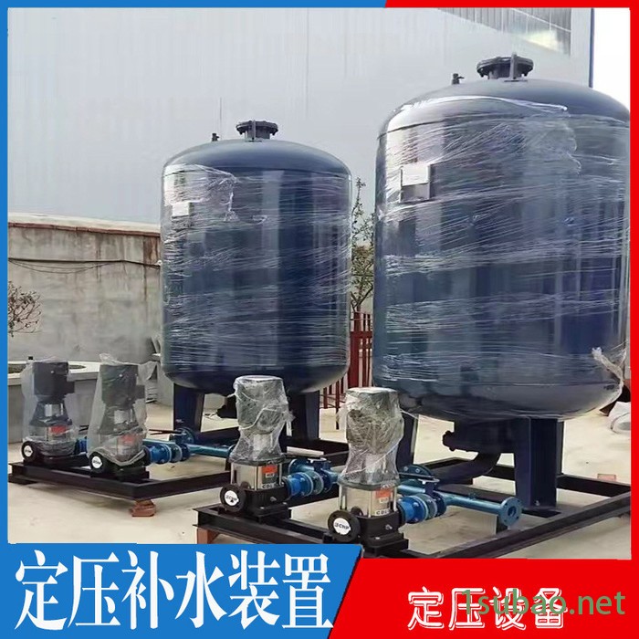 山东德铭  定压补水机组带脱气机 囊式落地膨胀水箱装置  自动气压给水设备 定压补水真空脱气机组 单罐双泵型图3