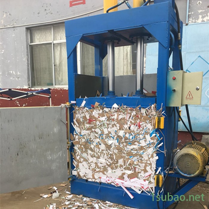 金亿 半自动吨袋压块机 废品回收液压打包机 自动废纸打包机图5