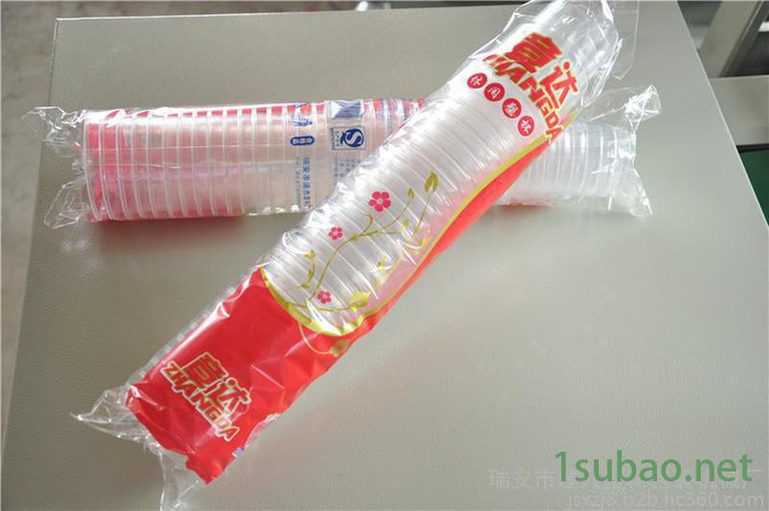 塑料一次性杯子包装机 纸杯点杯装置 自动枕式包装设备图2