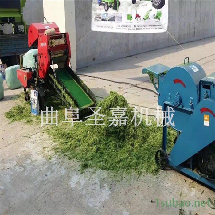辽阳全自动数控装置打捆包膜一体机工作原理  圣嘉打捆机供应商图2