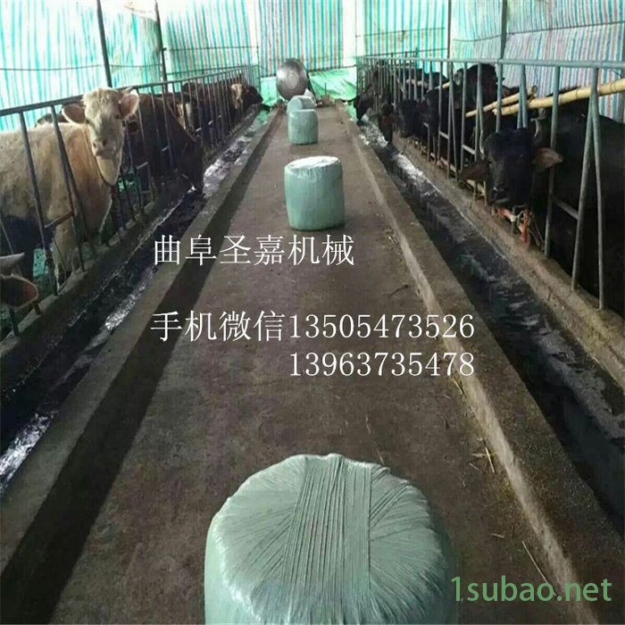 圣嘉**圆捆打包机操作视频  全自动数控装置面包草制作机** **圆捆打包机视频图7