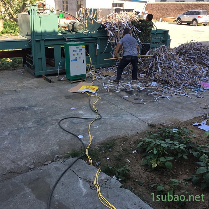 金亿 全自动废纸液压成型机 废旧回收站液压打包机图4