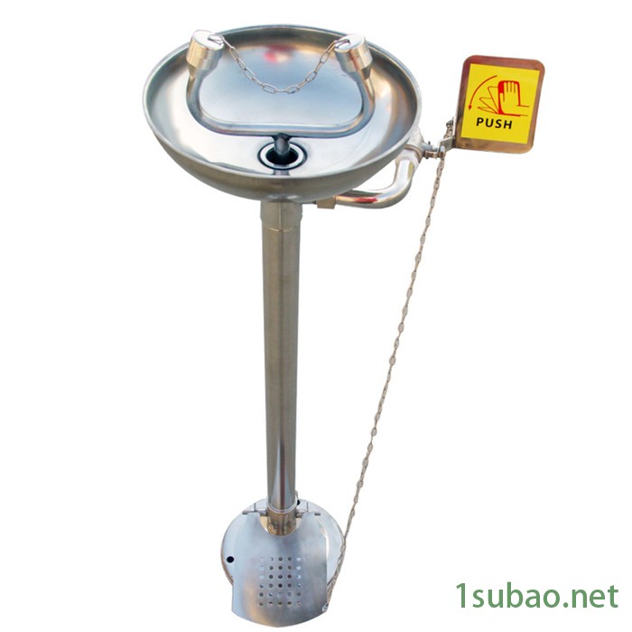 不锈钢大踏板自动排空洗眼器防冻紧急喷淋洗眼器复合式洗眼器紧急喷淋装置图8