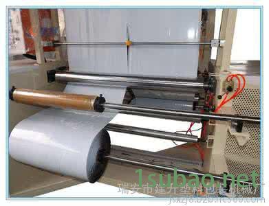 供应**顺丰快递袋制袋机 自动上胶快递单装置快递袋吹膜机图2