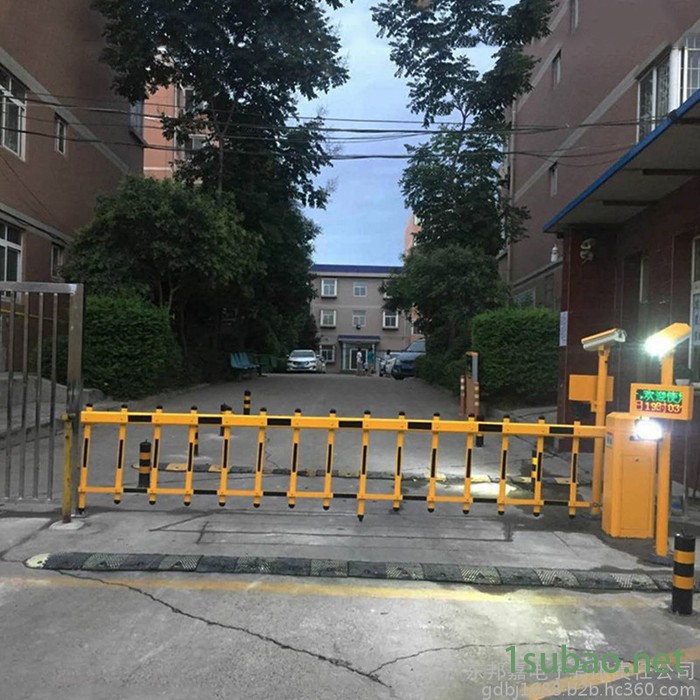 邦嘉新疆车牌识别装置两行屏自动车牌识别一体机道闸小区停车场收费系统车辆门禁门卫拦车升降杆图5