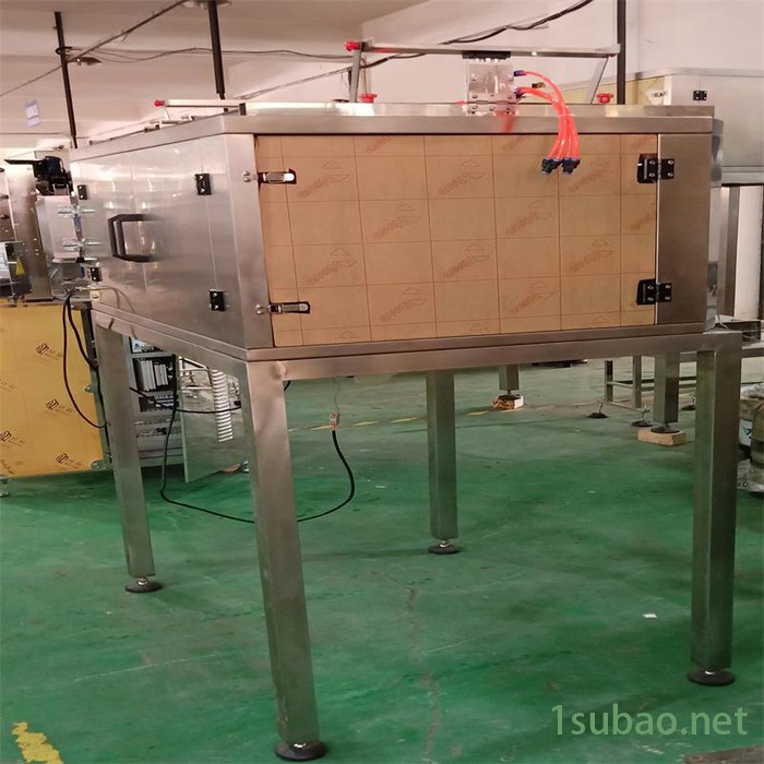 钦典 QD-60DS鳕鱼肉松自动包装机牛肉肉松背封包装机雪绒肉松自动计量补差包装机带搅拌装置包装设备图2