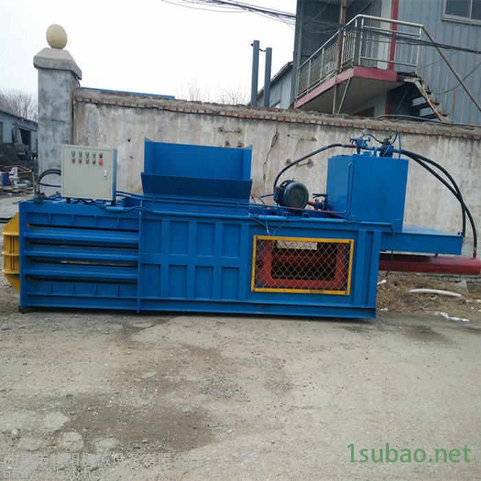 全自动液压卧式废品打包机 废品回收站纸箱塑料瓶卧式打包机图7