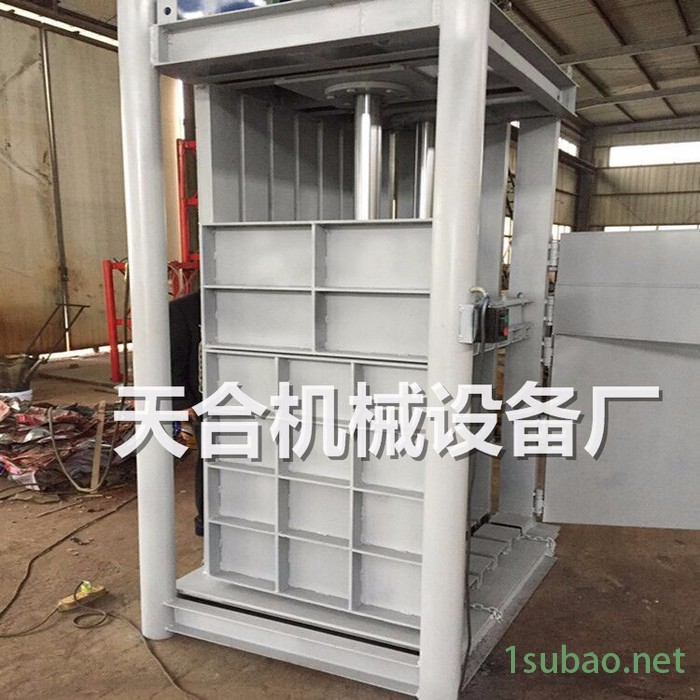 废品塑料液压打包机  易拉罐生活垃圾回收压块机 半自动废纸打包机图5
