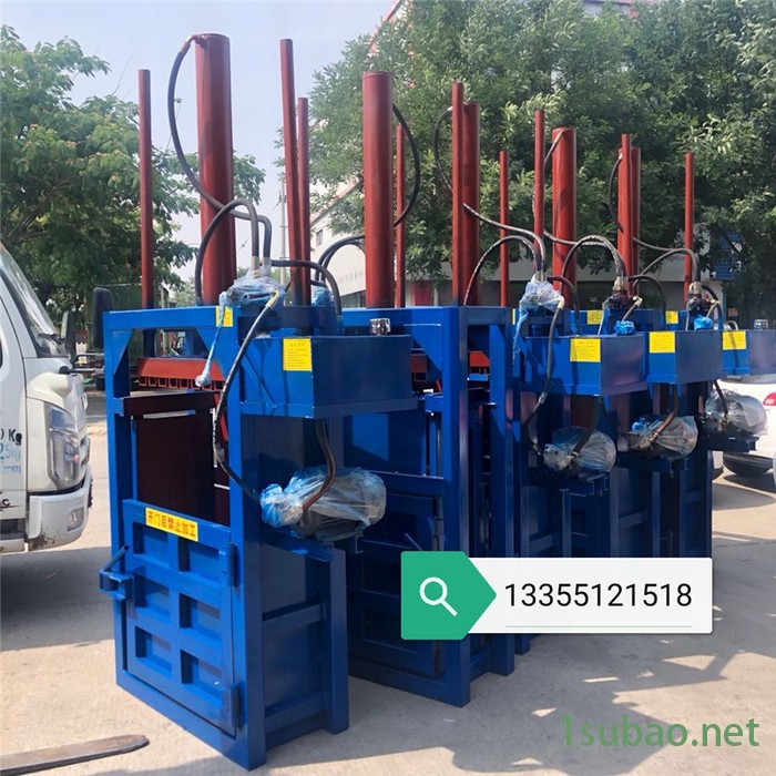 压缩打捆立式液压机 回收废品立式打包机 半自动油压打包机图3