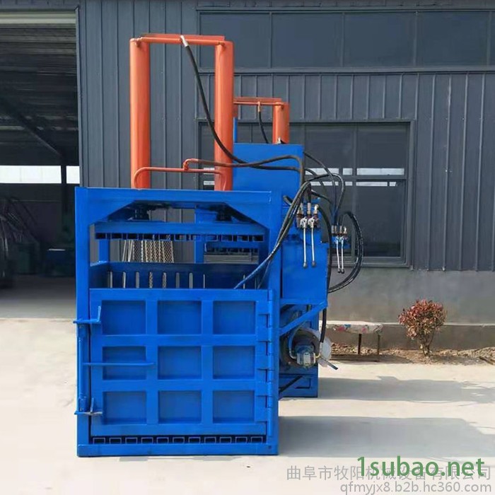 立式半自动塑料瓶打包机 编织袋液压打包机 垃圾废品回收立式打包机图2