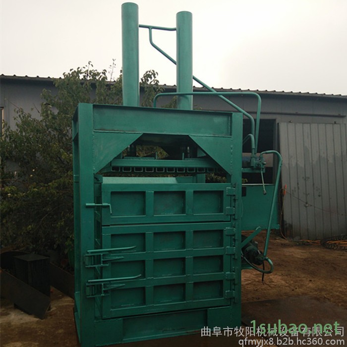 立式半自动塑料瓶打包机 编织袋液压打包机 垃圾废品回收立式打包机图8
