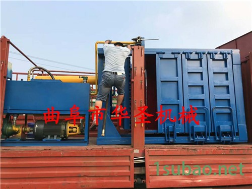 立式废纸压缩打包机 半自动纸箱打捆机 小型碎纸回收打包机图3