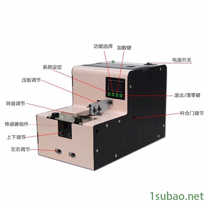 深大可定制 锁螺丝供料机 自动锁螺丝供料机排列机可调导轨螺丝供料机转盘式供给机图2