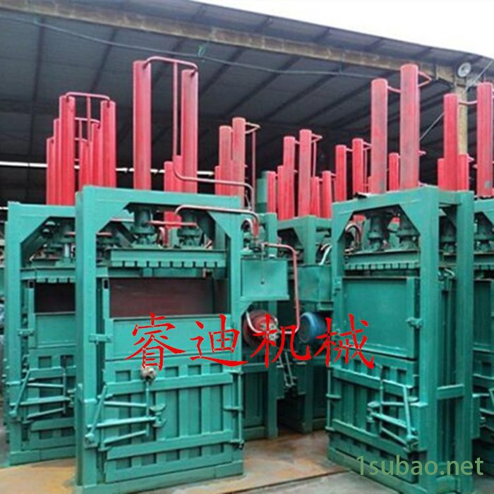 半自动废纸打包机，卧式液压打包机，废品回收打包机图3