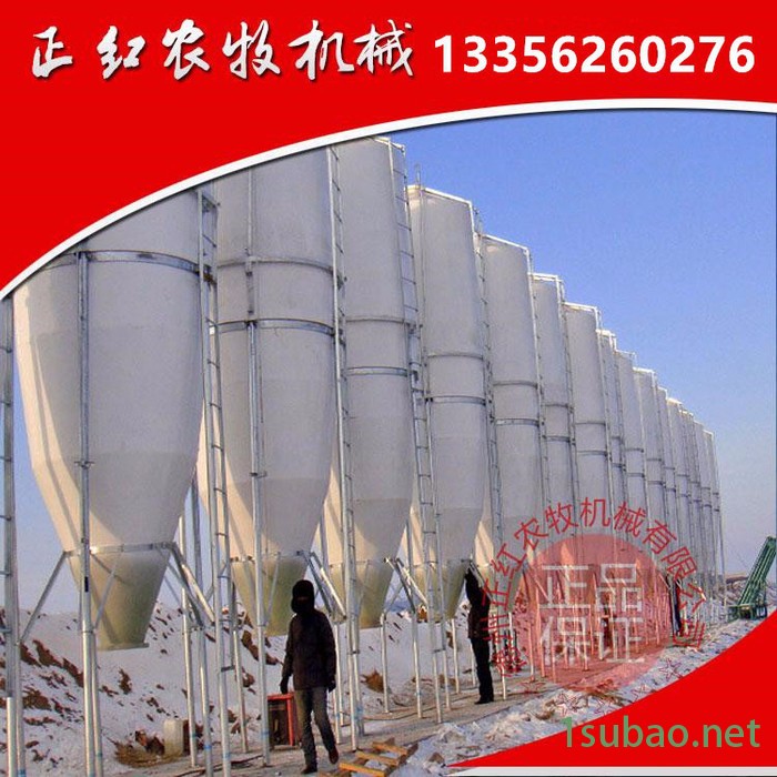 专业养猪料塔 玻璃钢料塔  隔热性佳 耐腐蚀 自动储料供料设备g图5