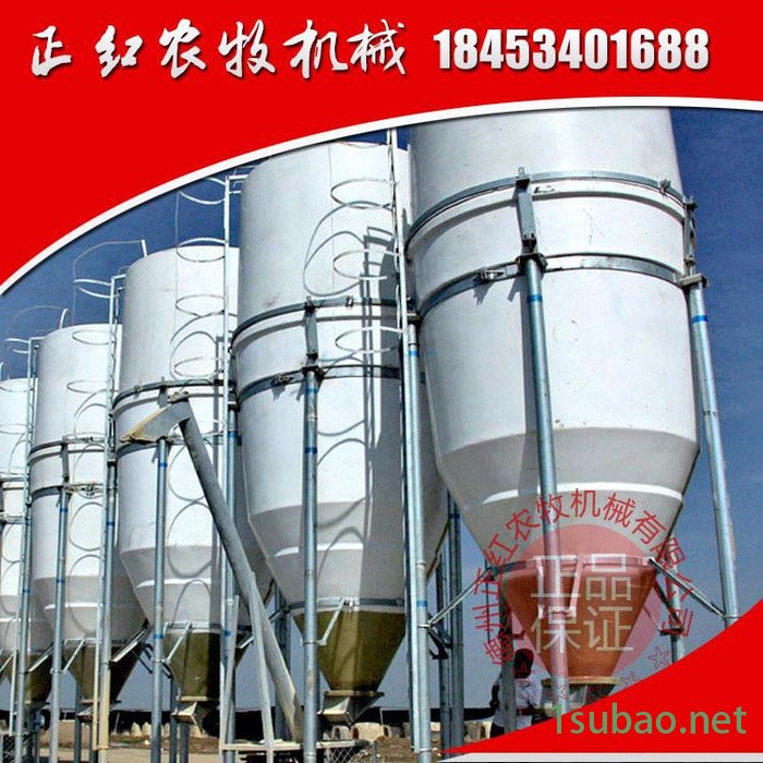 专业养猪料塔 玻璃钢料塔  隔热性佳 耐腐蚀 自动储料供料设备g图3