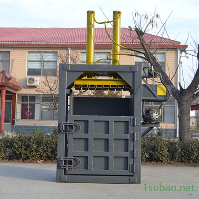 全自动卧式打包机 服装回收打包机 10吨废纸打包机图7