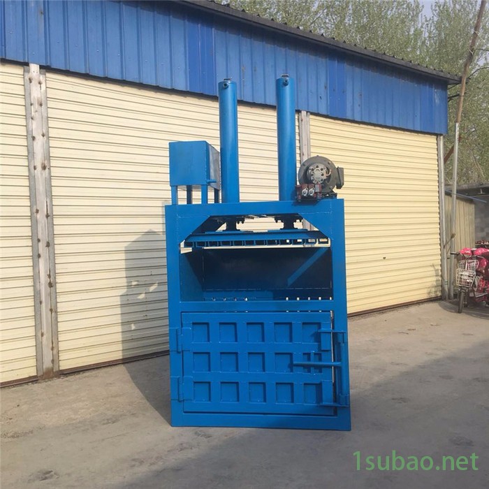 半自动废品回收打包机  金属易拉罐液压打包机 废纸废纸壳打块机厂家图3