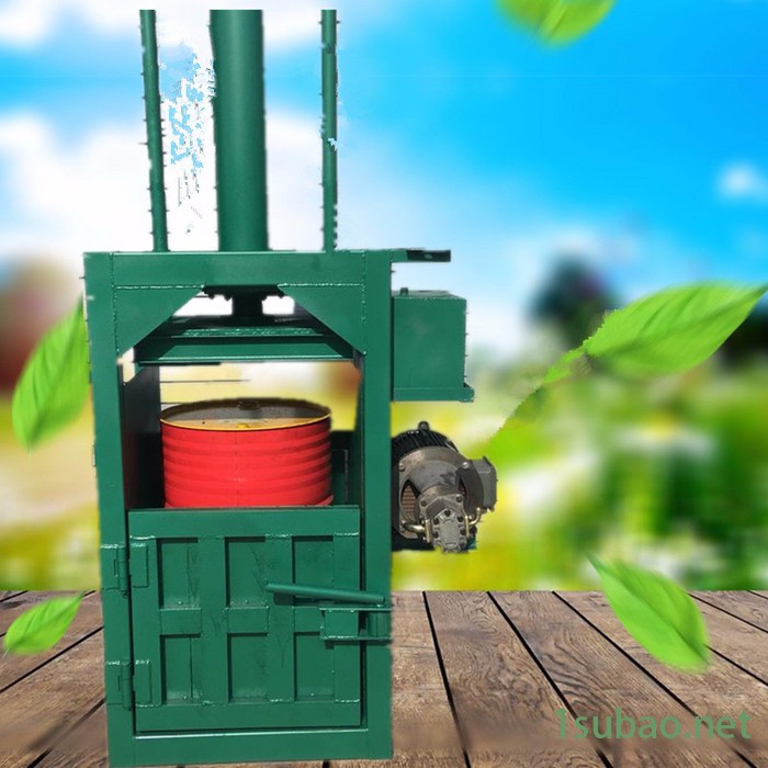 半自动废品回收打包机  金属易拉罐液压打包机 废纸废纸壳打块机厂家图7