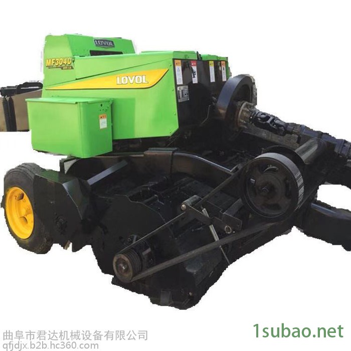 甘肃秸秆粉碎打捆机全自动自走式秸秆收割回收粉碎打捆机牧草捡拾打捆机图3
