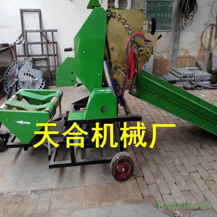 天合全自动捡拾进料稻草打捆机 玉米秸秆捡拾稻草打捆机 秸秆回收机图7