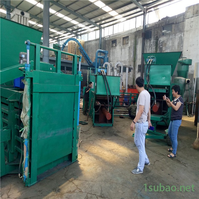 全自动液压打包机60吨卧式秸秆打包机回收站专用卧式打包机图6