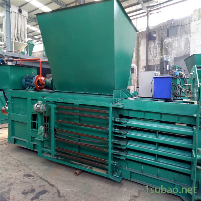 全自动液压打包机60吨卧式秸秆打包机回收站专用卧式打包机图3